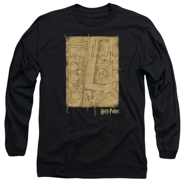 Harry Potter - Marauders Map Interior Adult Long Sleeve