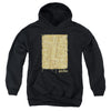 Harry Potter - Marauders Map Interior Youth Hooded Sweatshirt