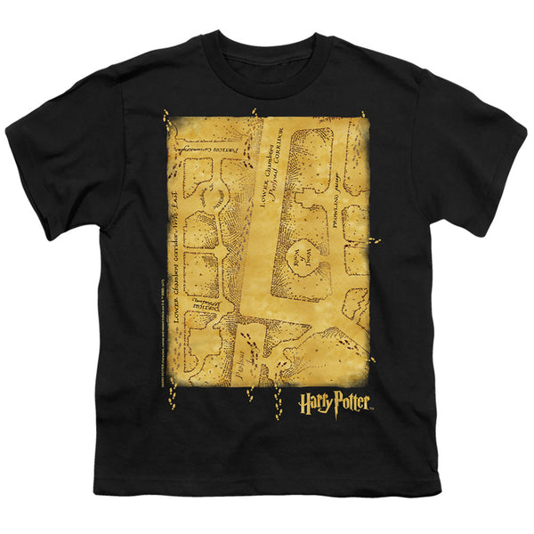 Harry Potter - Marauders Map Interior Youth Short Sleeve