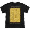 Harry Potter - Marauders Map Interior Words Youth Short Sleeve