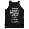 Harry Potter - Titles Adult Tank Top