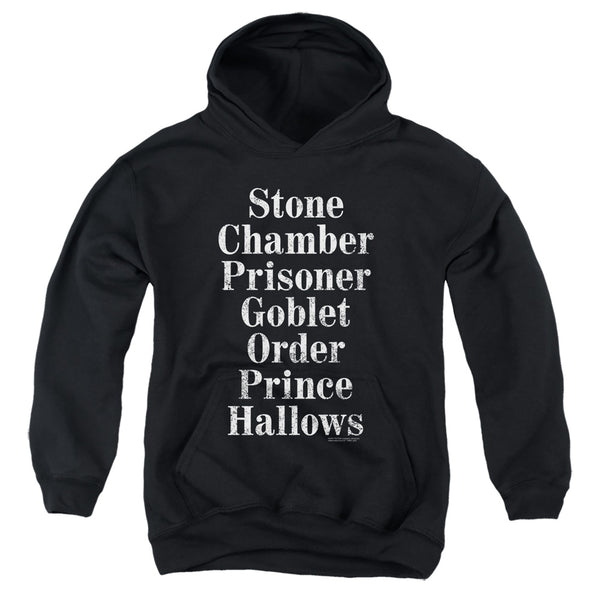 Harry Potter - Titles Youth Hooded Sweatshirt