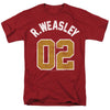 Harry Potter - Weasley Jersey Adult Regular Fit Short Sleeve