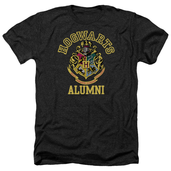 Harry Potter - Hogwarts Alumni Crest Adult Regular Fit Heather Short Sleeve