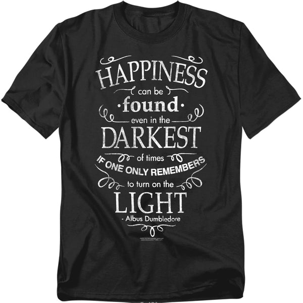 Harry Potter - Happiness Adult Regular Fit Short Sleeve