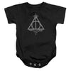Harry Potter - Deathly Hallows Line Art Infant Snapsuit