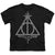 Harry Potter - Deathly Hallows Line Art Youth Short Sleeve