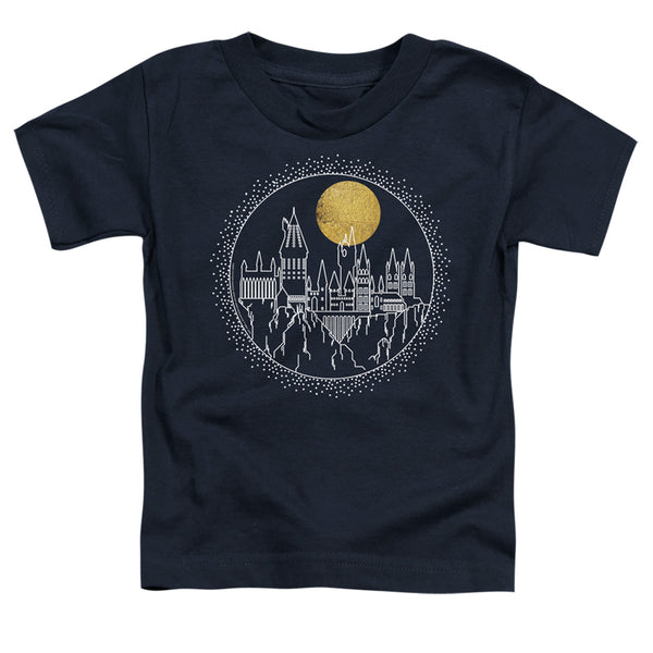 Harry Potter - Hogwarts Full Moon Line Art Toddler Short Sleeve