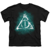Harry Potter - Geometric Deathly Hallows Youth Short Sleeve