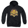 Harry Potter - Hufflepuff Dedication Patience Loyalty Youth Hooded Sweatshirt