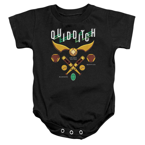 Harry Potter - Quidditch Equipment Logo Infant Snapsuit