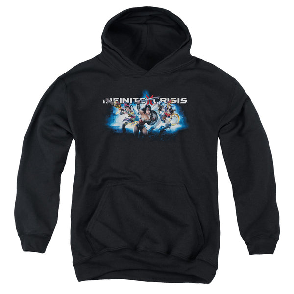 Infinite Crisis - IC Blue Youth Hooded Sweatshirt