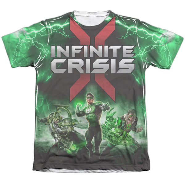 Infinite Crisis - IC Green Lantern Adult Regular Fit Short Sleeve 65 - 35 Poly - Cotton