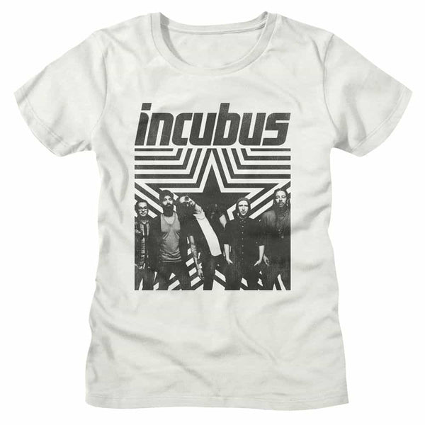 Incubus Star Background-Ladies S/S Tshirt