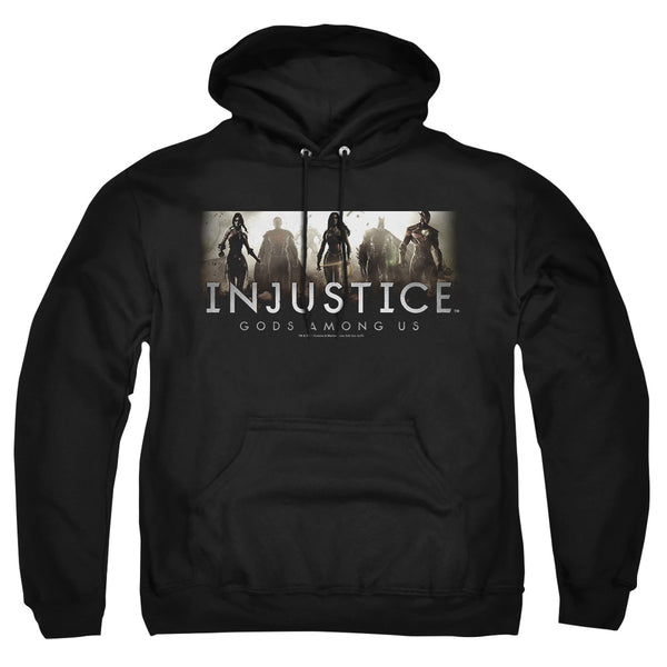 Injustice Gods Among Us - Logo Adult Pullover Hoodie