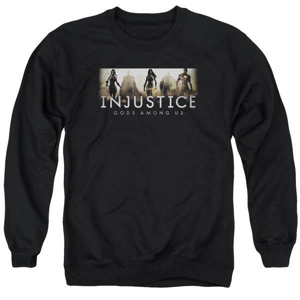Injustice Gods Among Us - Logo Adult Crewneck Sweatshirt