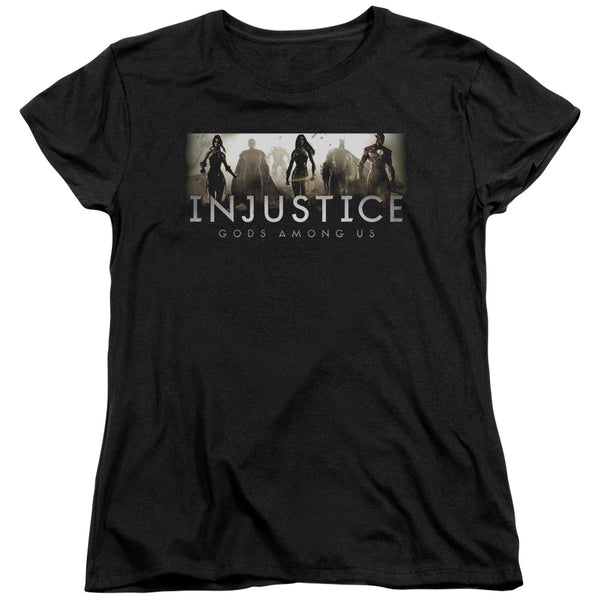 Injustice Gods Among Us - Logo Women's Short Sleeve