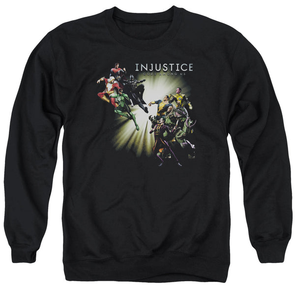 Injustice Gods Among Us - Good Vs Evil Adult Crewneck Sweatshirt