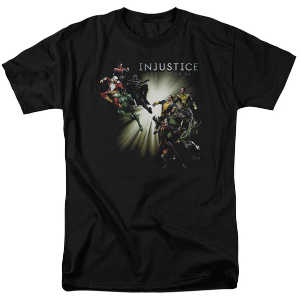 Injustice Gods Among Us - Good Vs Evil Adult Regular Fit Short Sleeve