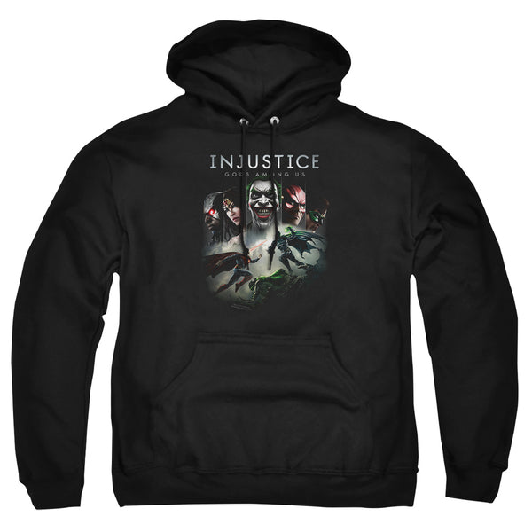 Injustice Gods Among Us - Key Art Adult Pullover Hoodie