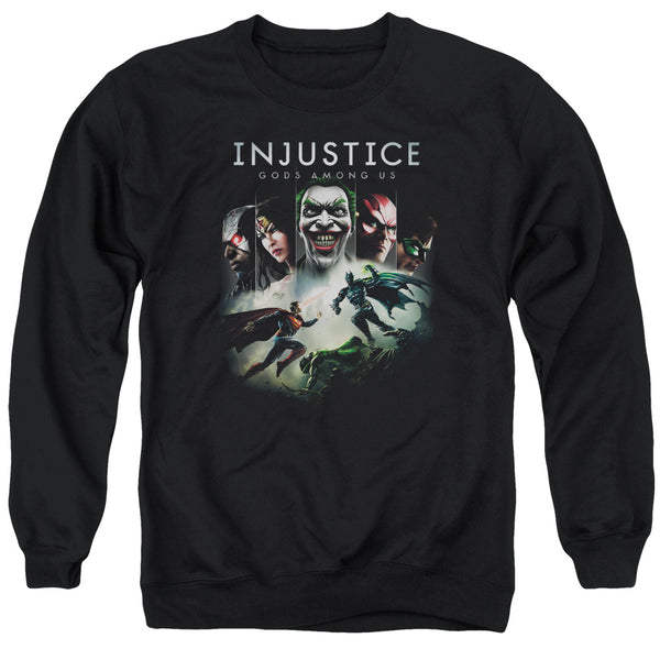 Injustice Gods Among Us - Key Art Adult Crewneck Sweatshirt