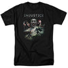 Injustice Gods Among Us - Key Art Adult Regular Fit Short Sleeve