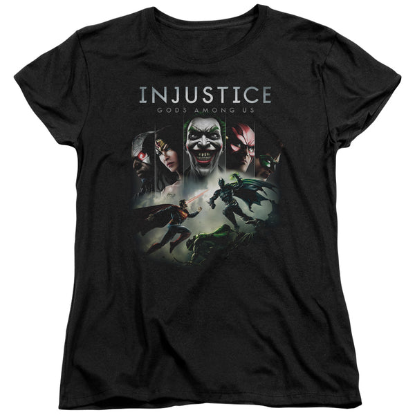 Injustice Gods Among Us - Key Art Women's Short Sleeve