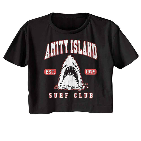 Jaws Surf Club Collegiate-Ladies S/S Festival Cali Crop