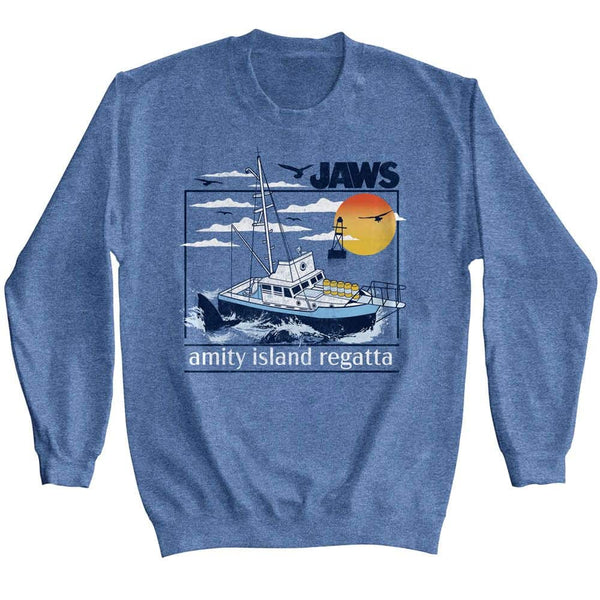 Jaws Amity Island Regatta- L/S Sweatshirt