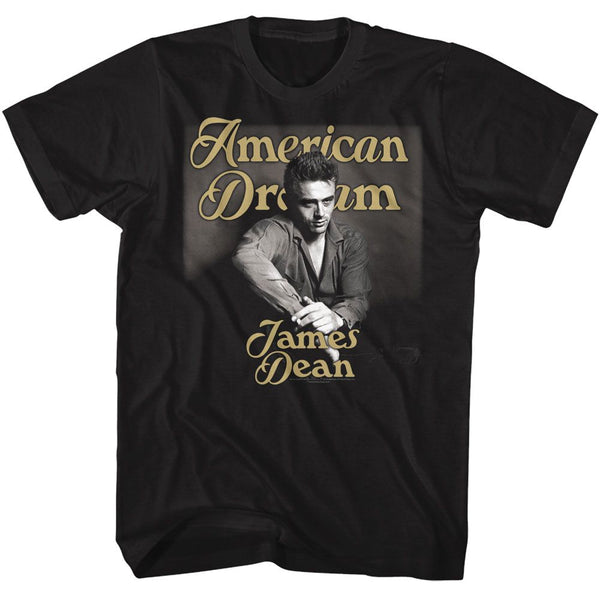 Gold Text - James Dean T-Shirt