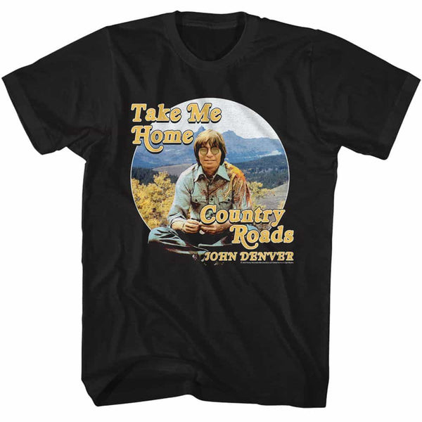John Denver Circle Mountain Range- S/S Tshirt