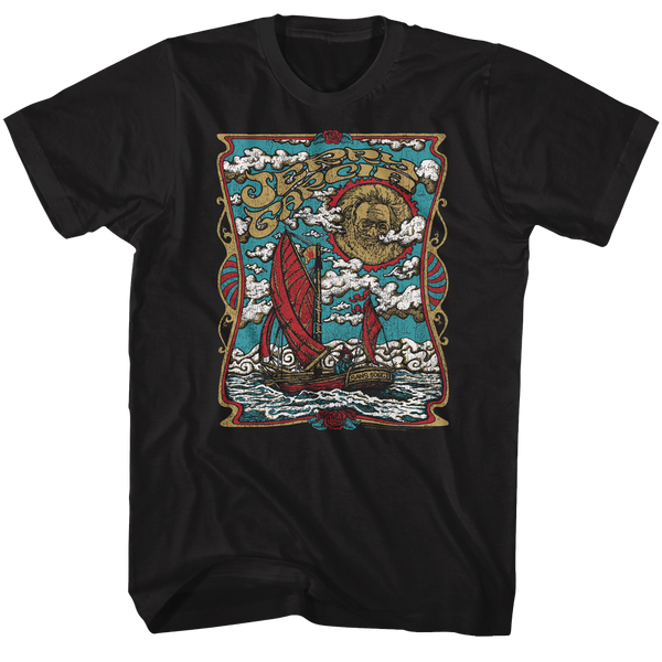 Sans Souci Boat - Jerry Garcia T-Shirt