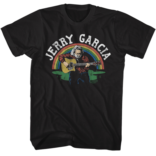 Jerry And Rainbow - Jerry Garcia T-Shirt