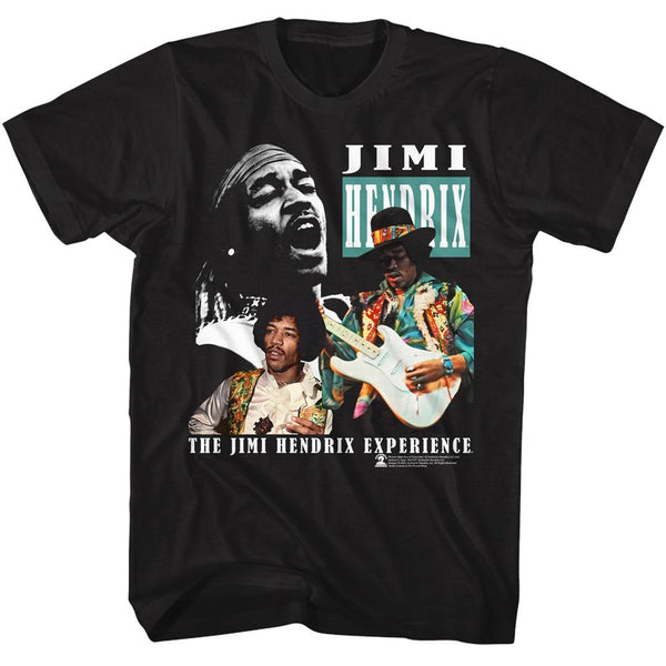 Three Photos - Jimi Hendrix T-Shirt