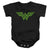 Wonder Woman - St. Patrick's Day Shamrock Logo Infant Snapsuit