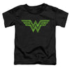 Wonder Woman - St. Patrick's Day Shamrock Logo Toddler Short Sleeve