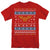 Wonder Woman - Ugly Christmas Logo Adult Regular Fit Short Sleeve