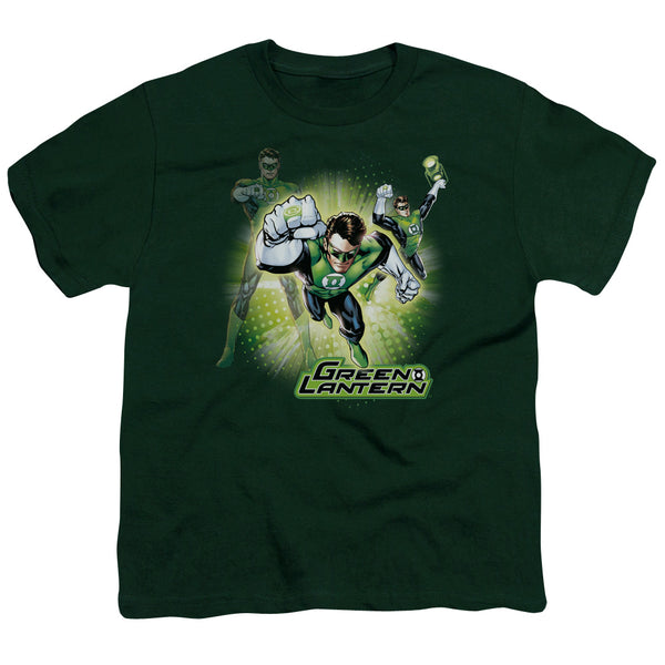 JLA - Lantern Burst Youth Short Sleeve