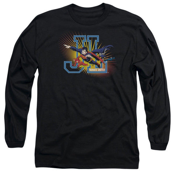 JLA - Heroes United Adult Long Sleeve