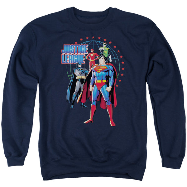 JLA - Protectors Adult Crewneck Sweatshirt