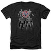 JLA - Shades Of Gray Adult Regular Fit Heather Short Sleeve
