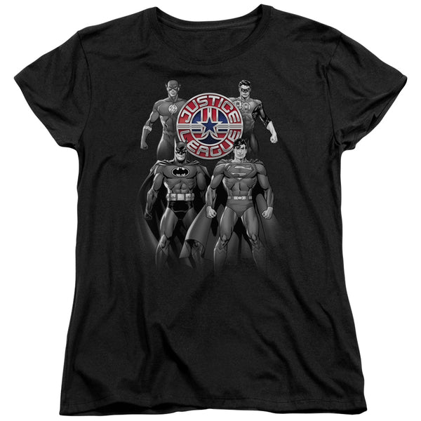 JLA - Shades Of Gray Women's Short Sleeve