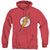 JLA - Flash Logo Adult Heather Hoodie