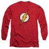 JLA - Flash Logo Adult Long Sleeve