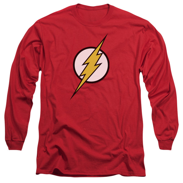 JLA - Flash Logo Adult Long Sleeve