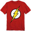 JLA - Flash Logo Adult Regular Fit Short Sleeve