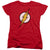 JLA - Flash Logo Women's Short Sleeve