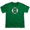 JLA - Green Lantern Logo Youth Short Sleeve