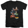 JLA - Group Portrait Adult Slim Fit V Neck Cotton