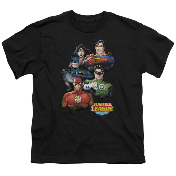 JLA - Group Portrait Youth Short Sleeve
